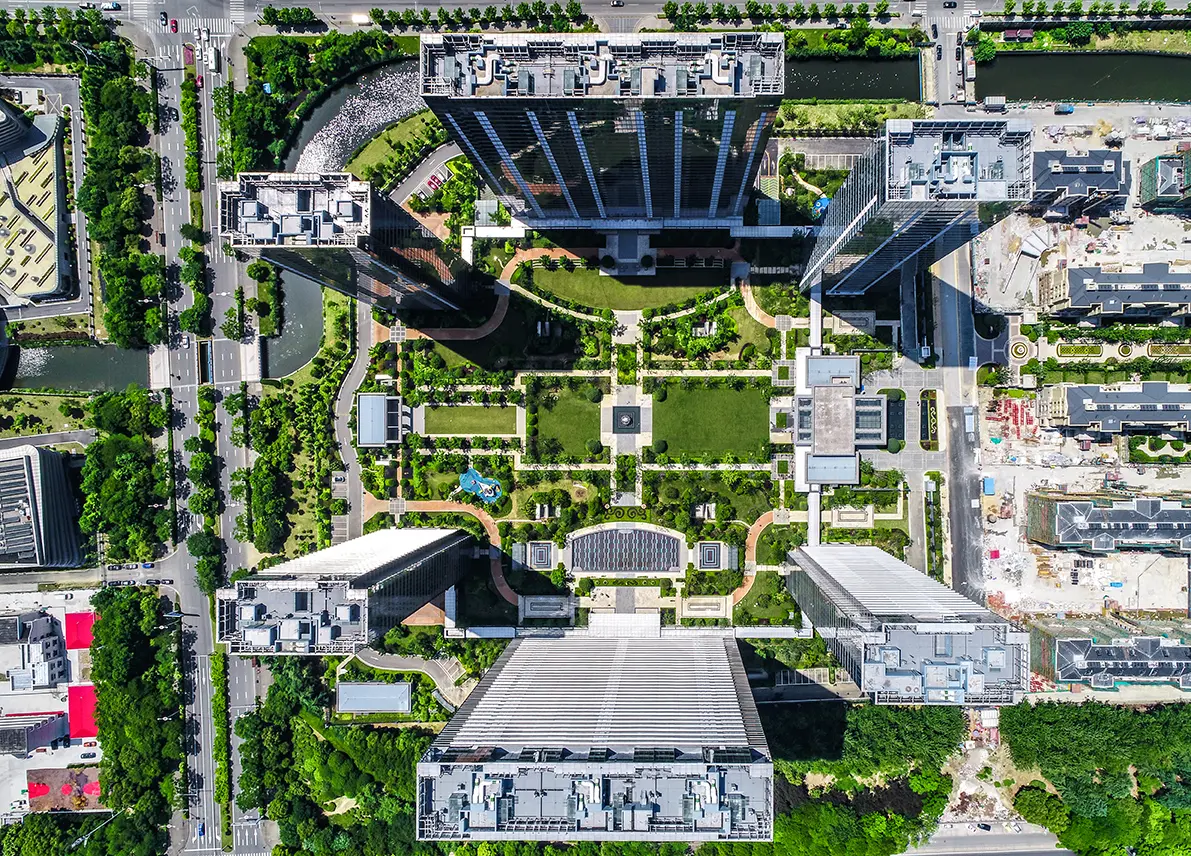 Corporate Campus Grounds